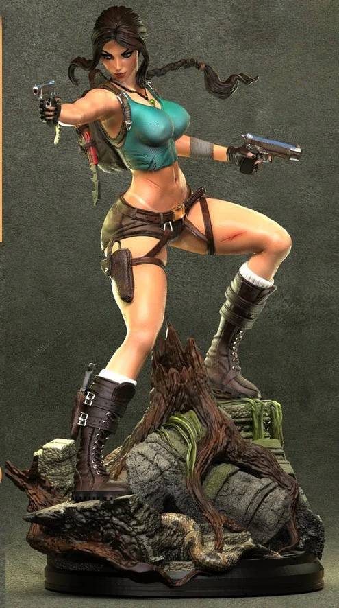 P站图纸印象馆 Soarez3D 古墓丽影 劳拉·克劳馥 Soarez3D 古墓丽影 劳拉·克劳馥