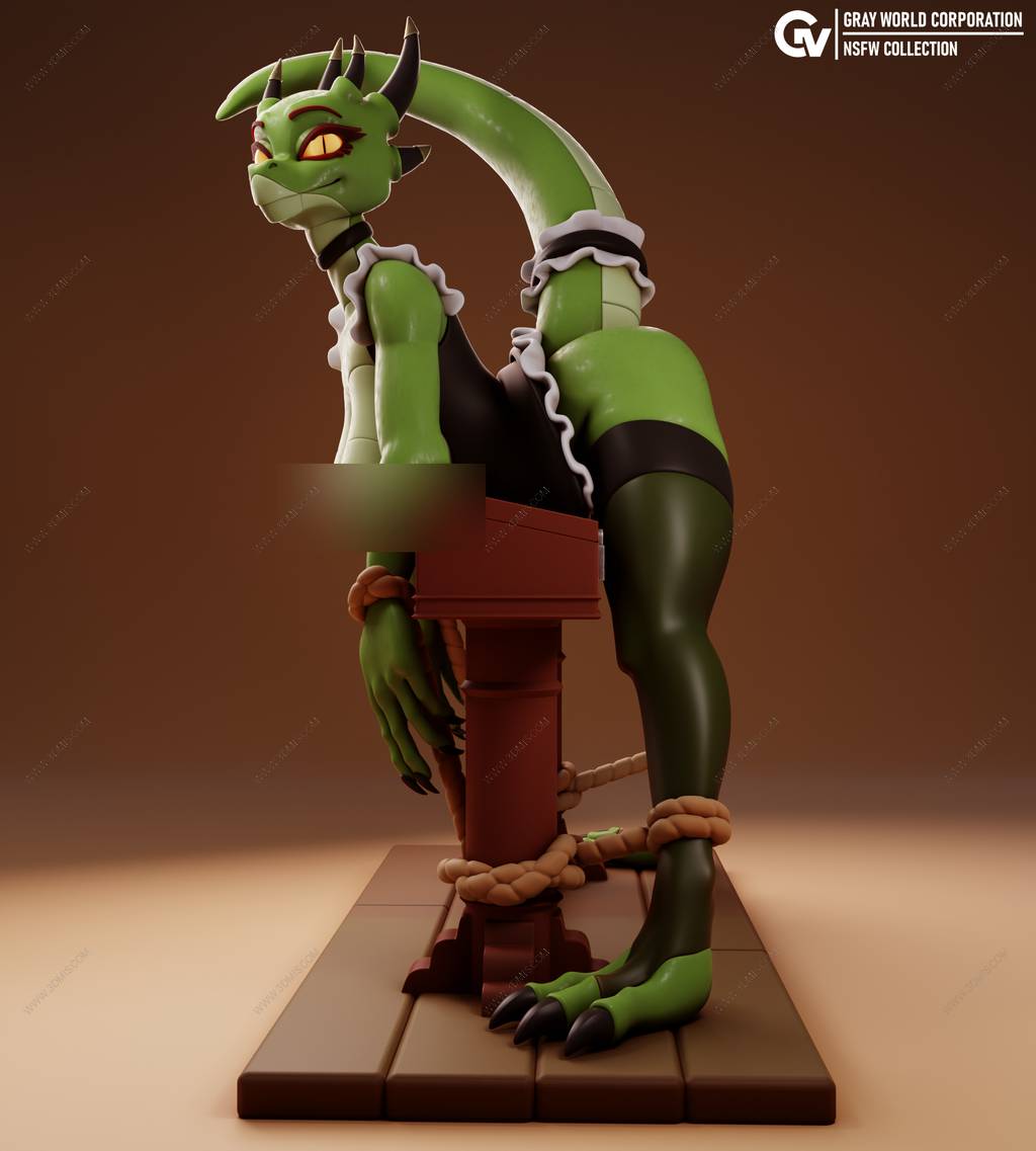 P站图纸印象馆 GrayWorld 元气满满的亚龙人女仆 GrayWorld 元气满满的亚龙人女仆