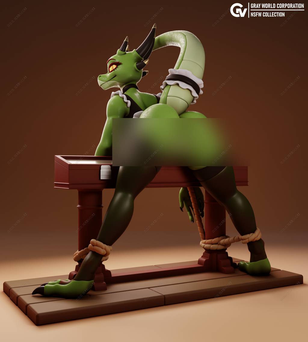 P站图纸印象馆 GrayWorld 元气满满的亚龙人女仆 GrayWorld 元气满满的亚龙人女仆