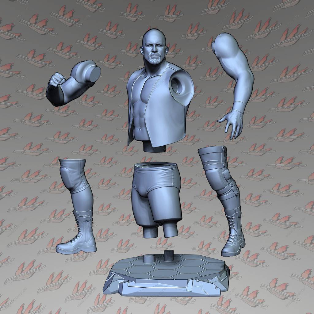 P站图纸印象馆 PCS 摔角手 史蒂夫·奥斯汀 PCS 摔角手 史蒂夫·奥斯汀