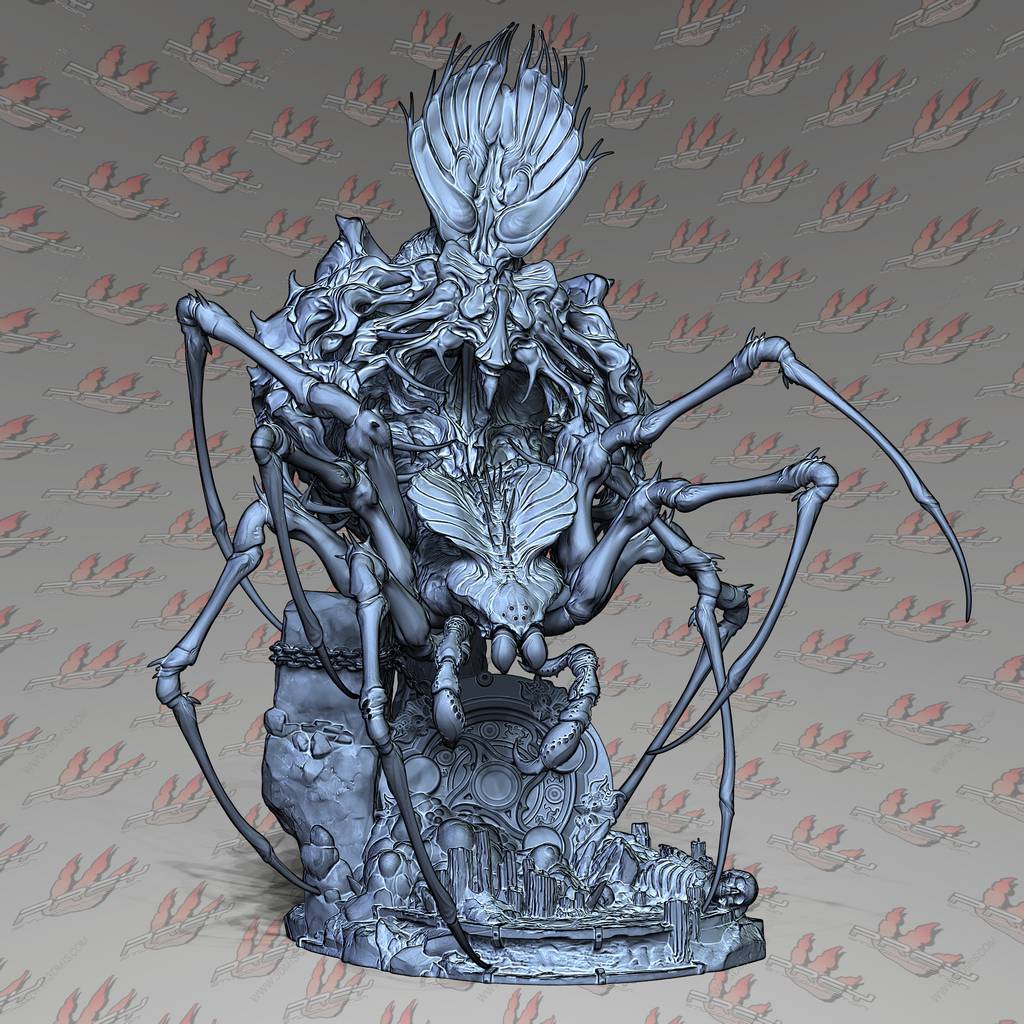 P站图纸印象馆 PCS 黑神话悟空 蜘蛛二姐 PCS 黑神话悟空 蜘蛛二姐