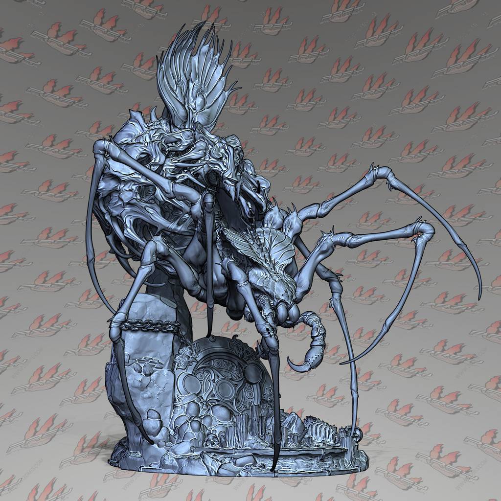 P站图纸印象馆 PCS 黑神话悟空 蜘蛛二姐 PCS 黑神话悟空 蜘蛛二姐