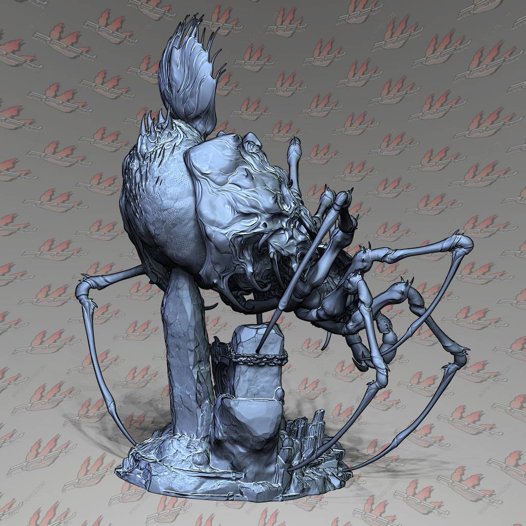 P站图纸印象馆 PCS 黑神话悟空 蜘蛛二姐 PCS 黑神话悟空 蜘蛛二姐