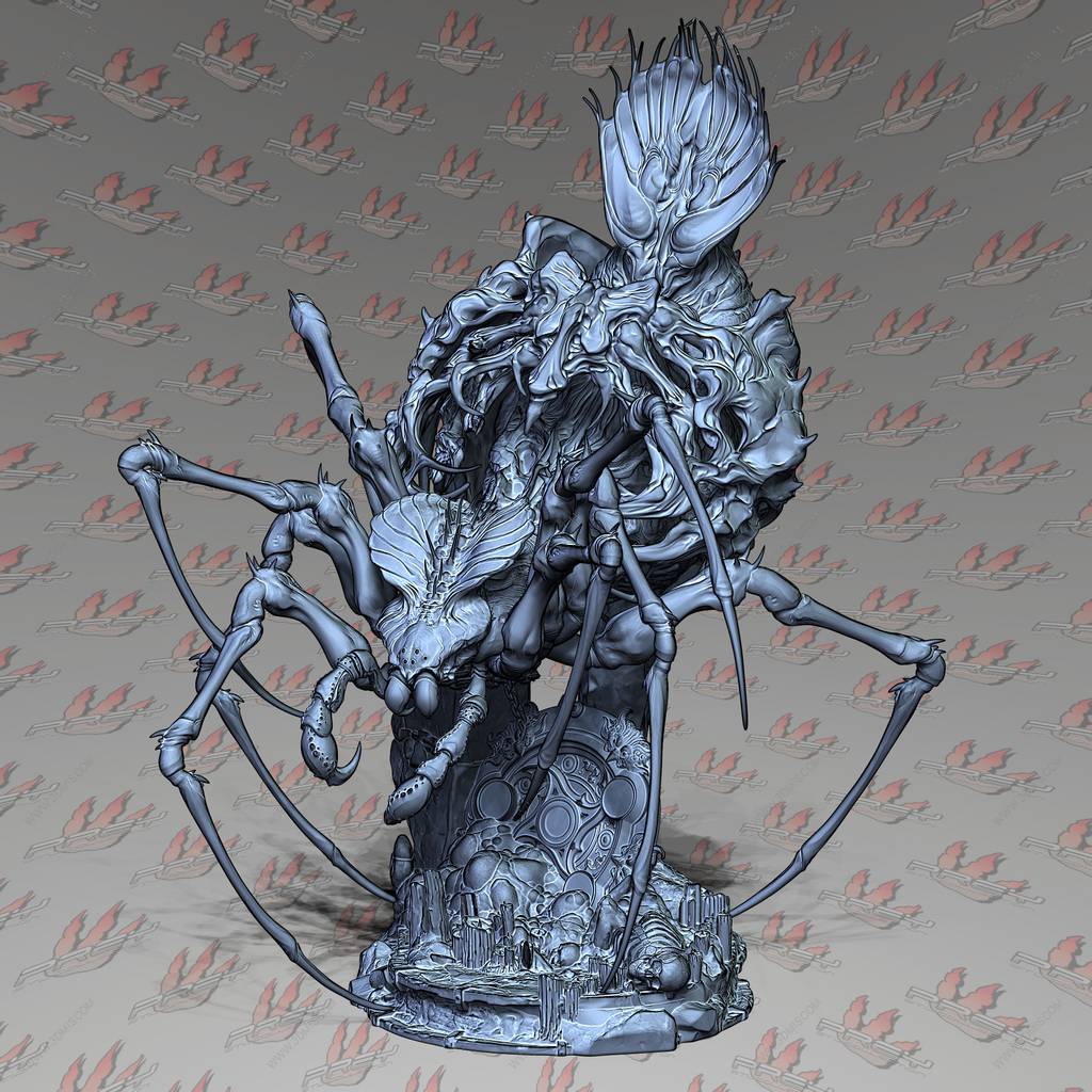 P站图纸印象馆 PCS 黑神话悟空 蜘蛛二姐 PCS 黑神话悟空 蜘蛛二姐