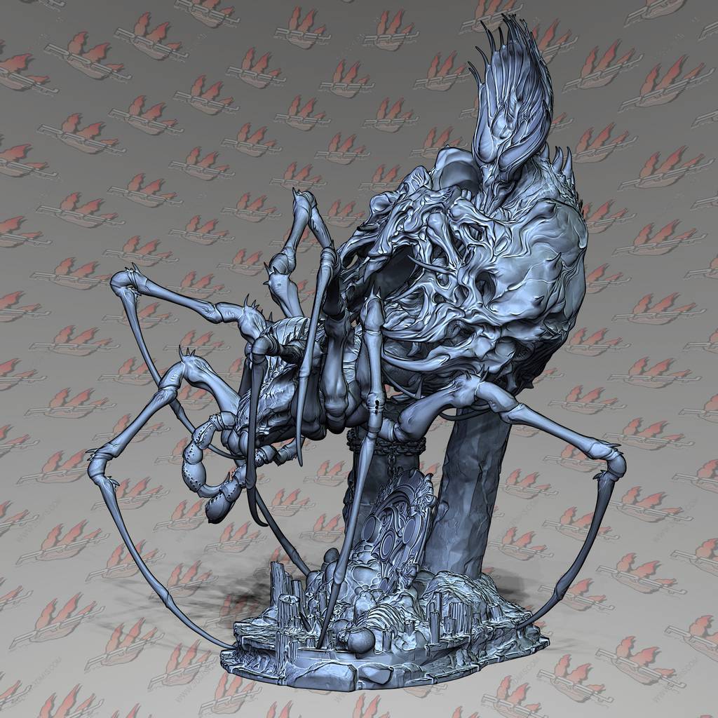 P站图纸印象馆 PCS 黑神话悟空 蜘蛛二姐 PCS 黑神话悟空 蜘蛛二姐