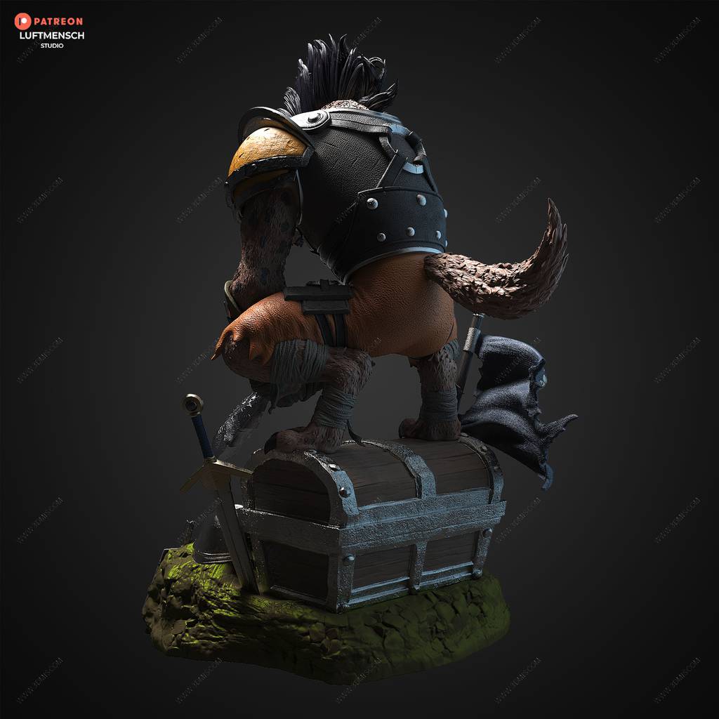 P站图纸印象馆 LuftMensch 魔兽世界 豺狼人 LuftMensch 魔兽世界 豺狼人