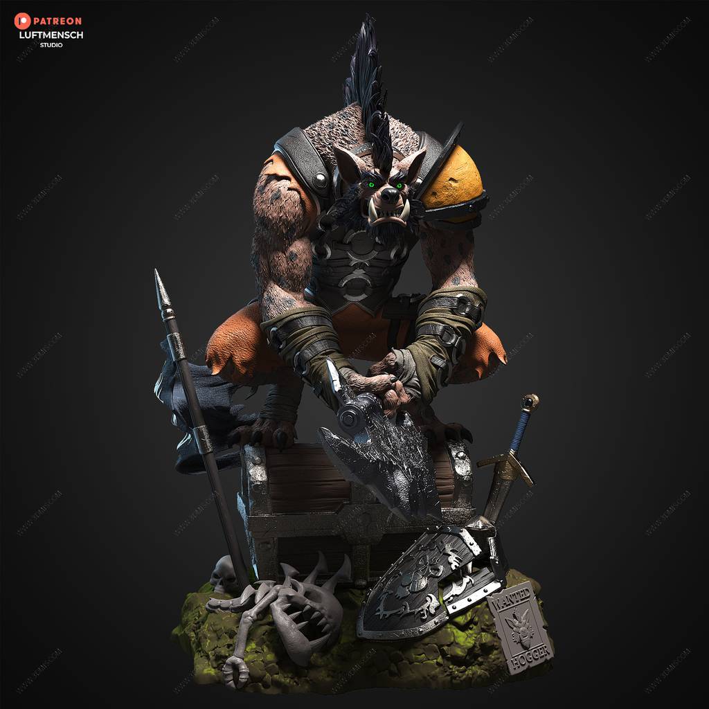 P站图纸印象馆 LuftMensch 魔兽世界 豺狼人 LuftMensch 魔兽世界 豺狼人