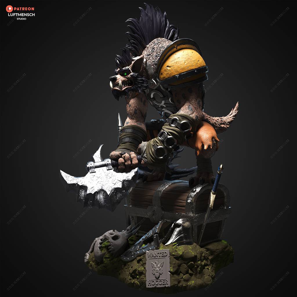 P站图纸印象馆 LuftMensch 魔兽世界 豺狼人 LuftMensch 魔兽世界 豺狼人