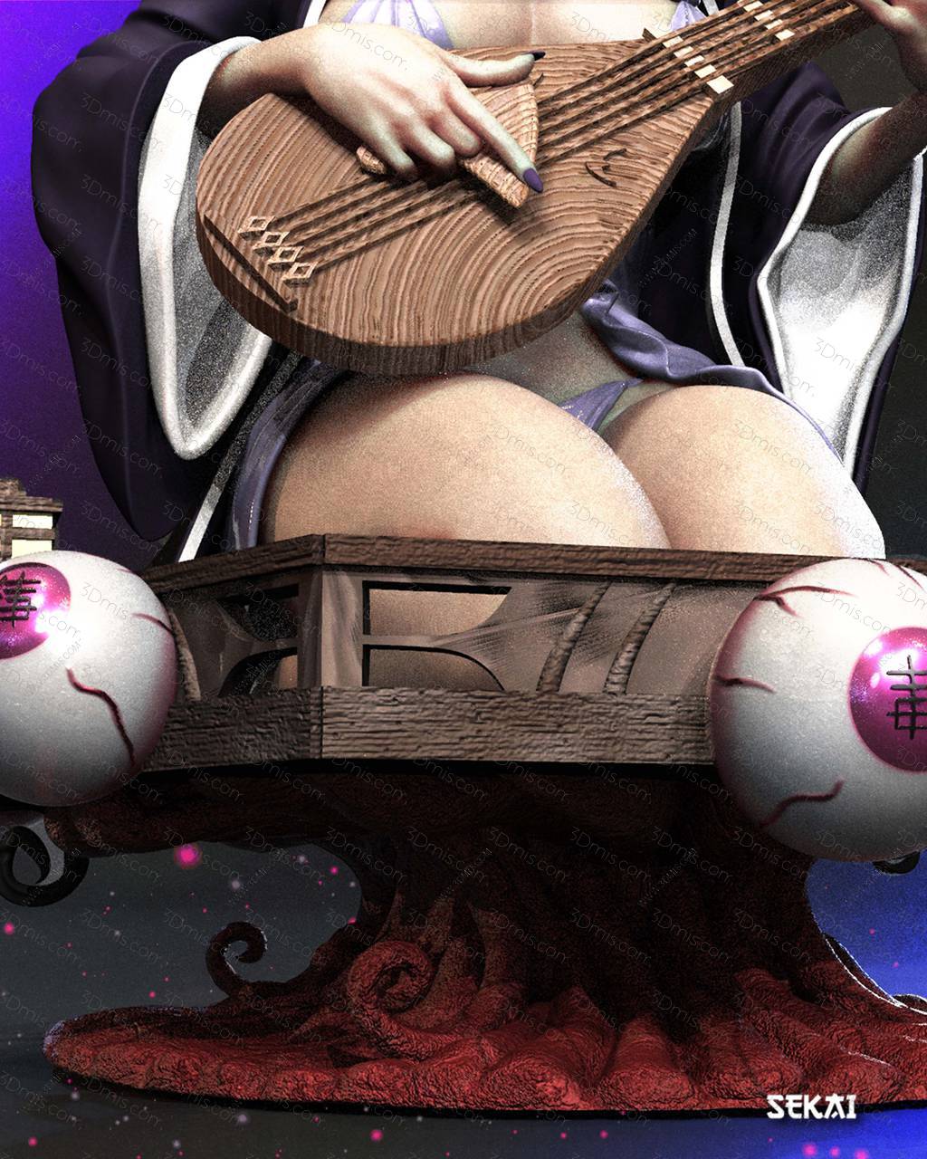Sekai 鬼灭之刃 鸣女