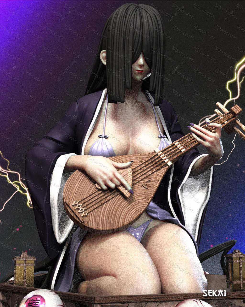 Sekai 鬼灭之刃 鸣女