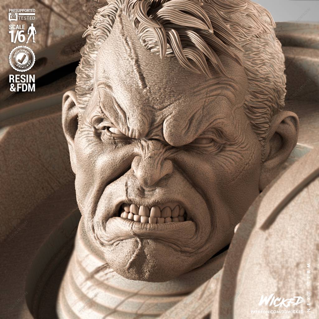 P站图纸印象馆 3DWicked 漫威 提图斯 3DWicked 漫威 提图斯