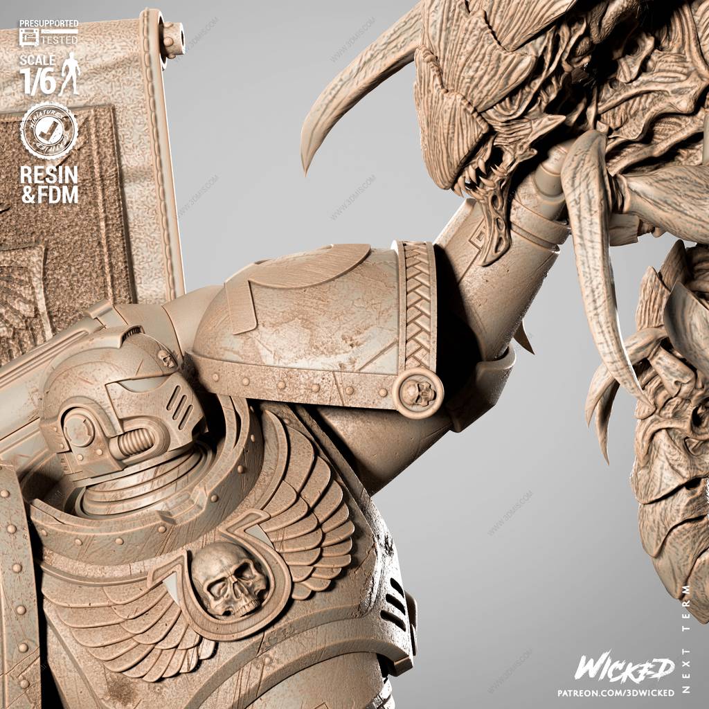 P站图纸印象馆 3DWicked 漫威 提图斯 3DWicked 漫威 提图斯