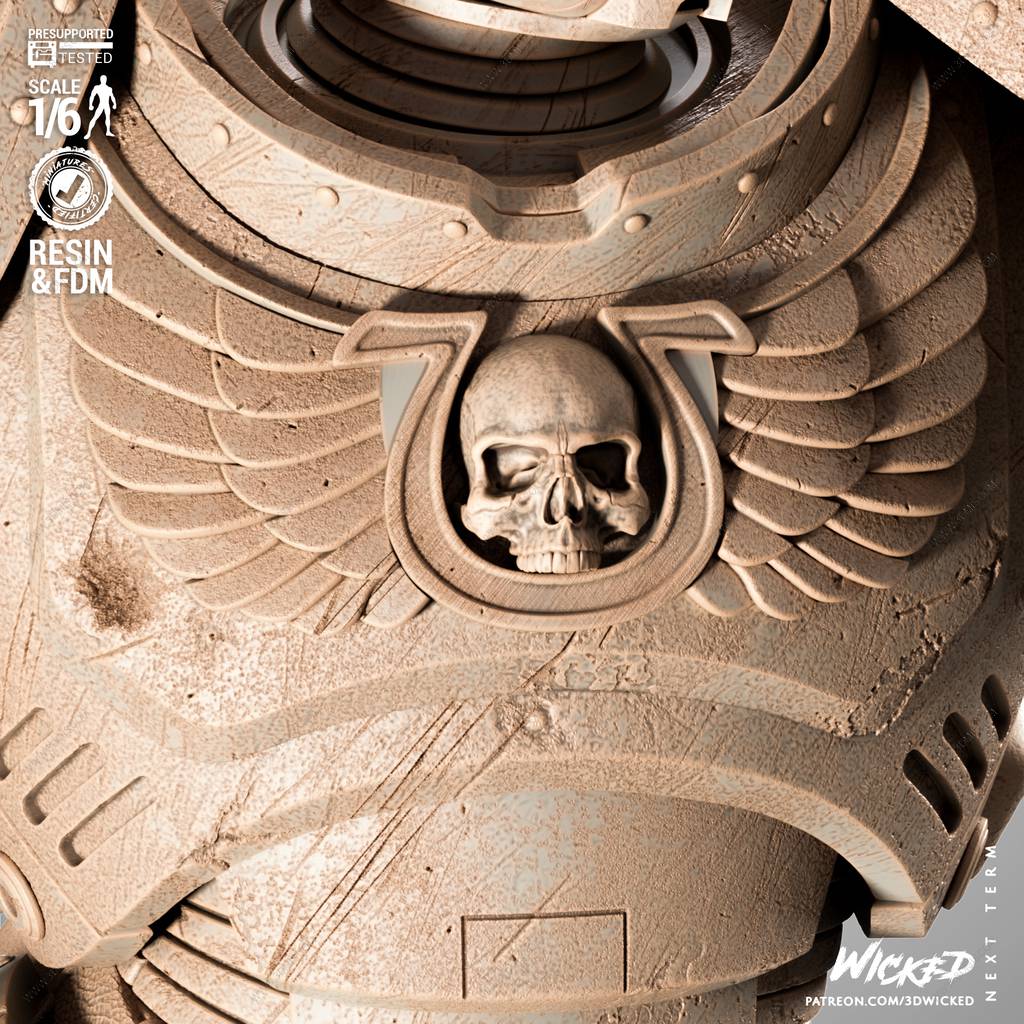 P站图纸印象馆 3DWicked 漫威 提图斯 3DWicked 漫威 提图斯