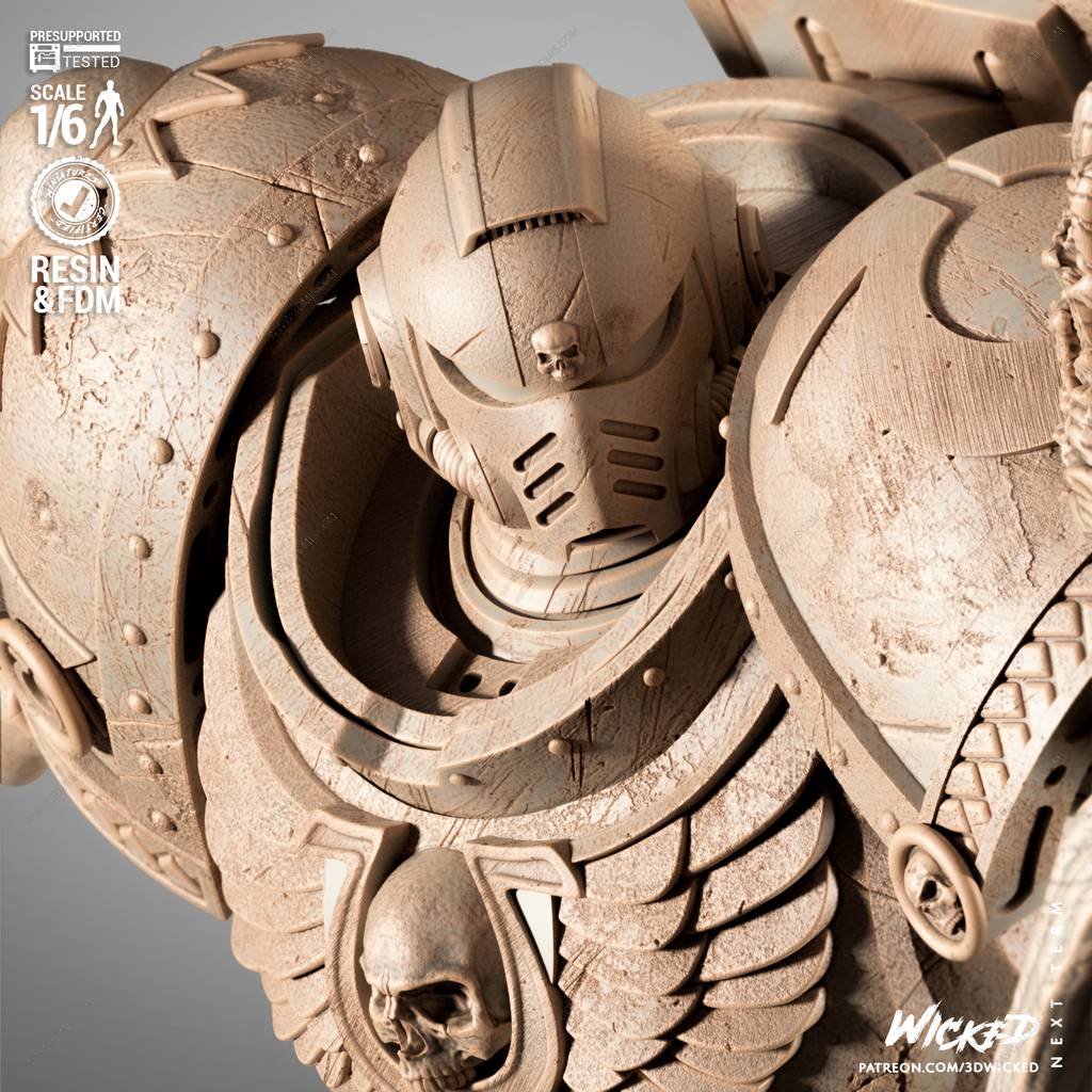 P站图纸印象馆 3DWicked 漫威 提图斯 3DWicked 漫威 提图斯