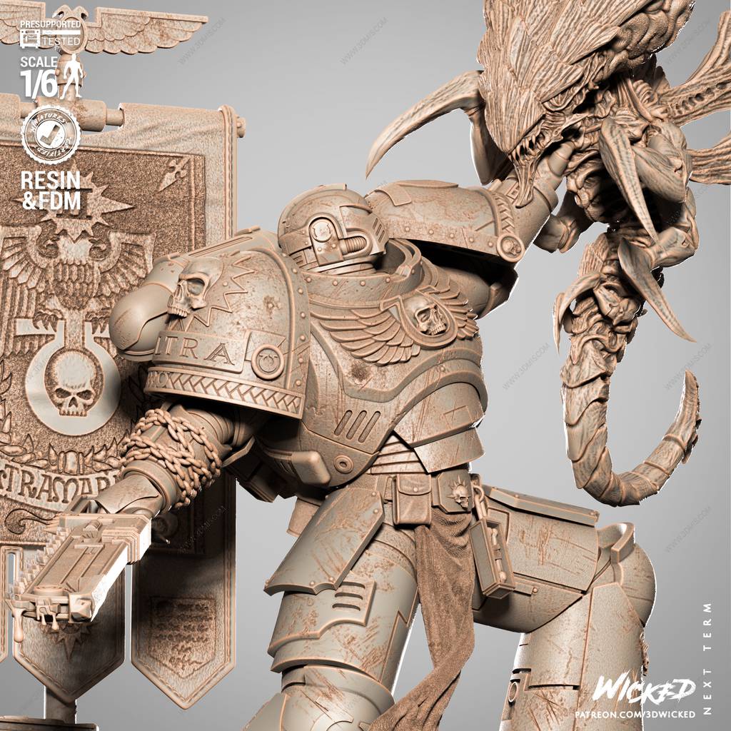 P站图纸印象馆 3DWicked 漫威 提图斯 3DWicked 漫威 提图斯