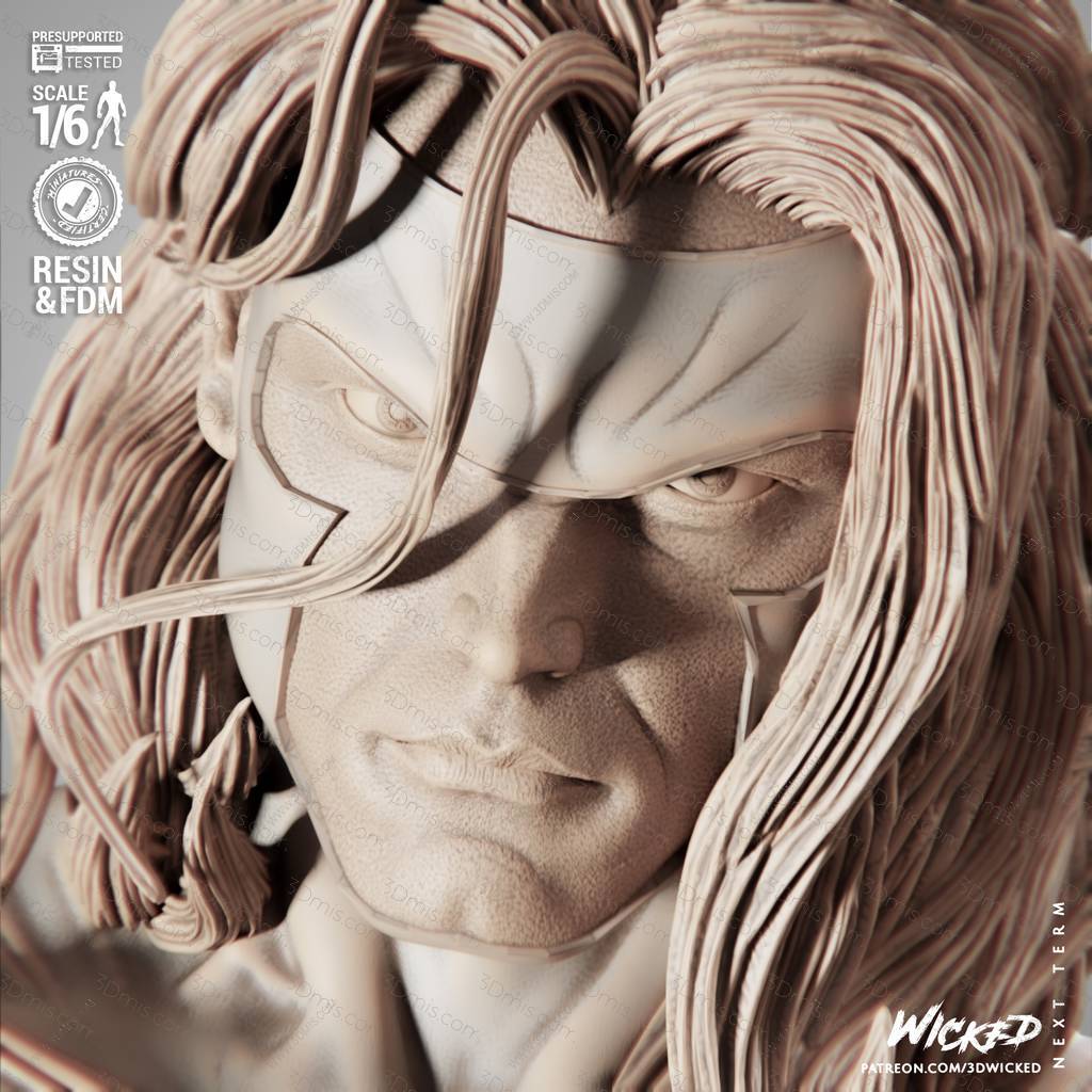 3DWicked 漫威 沃伦·肯尼思·沃辛顿三世