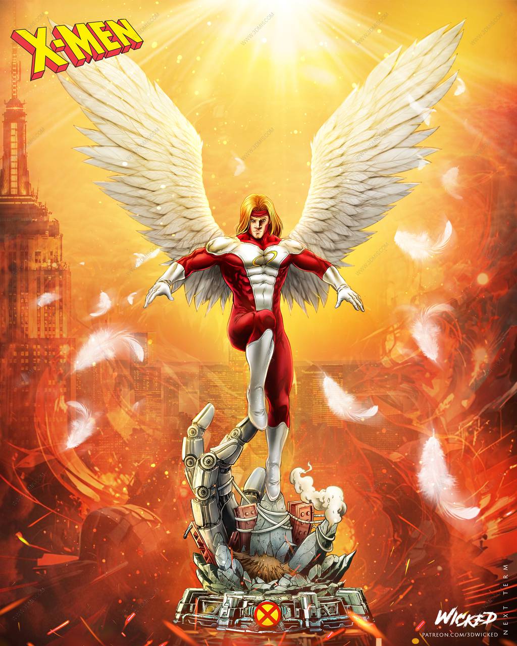 P站图纸印象馆 3DWicked 漫威 沃伦·肯尼思·沃辛顿三世 3DWicked 漫威 沃伦·肯尼思·沃辛顿三世