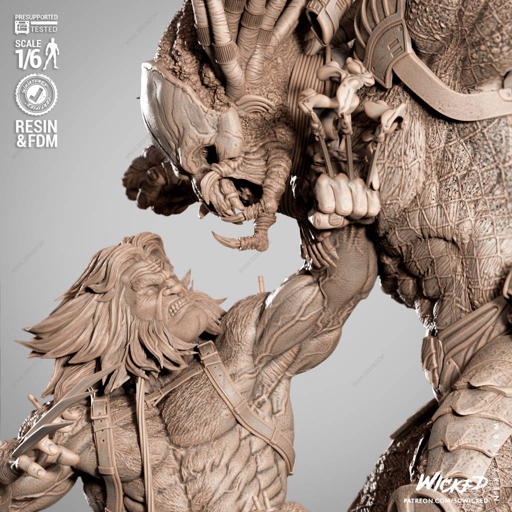 P站图纸印象馆 3DWicked 异形大战铁血战士 3DWicked 异形大战铁血战士