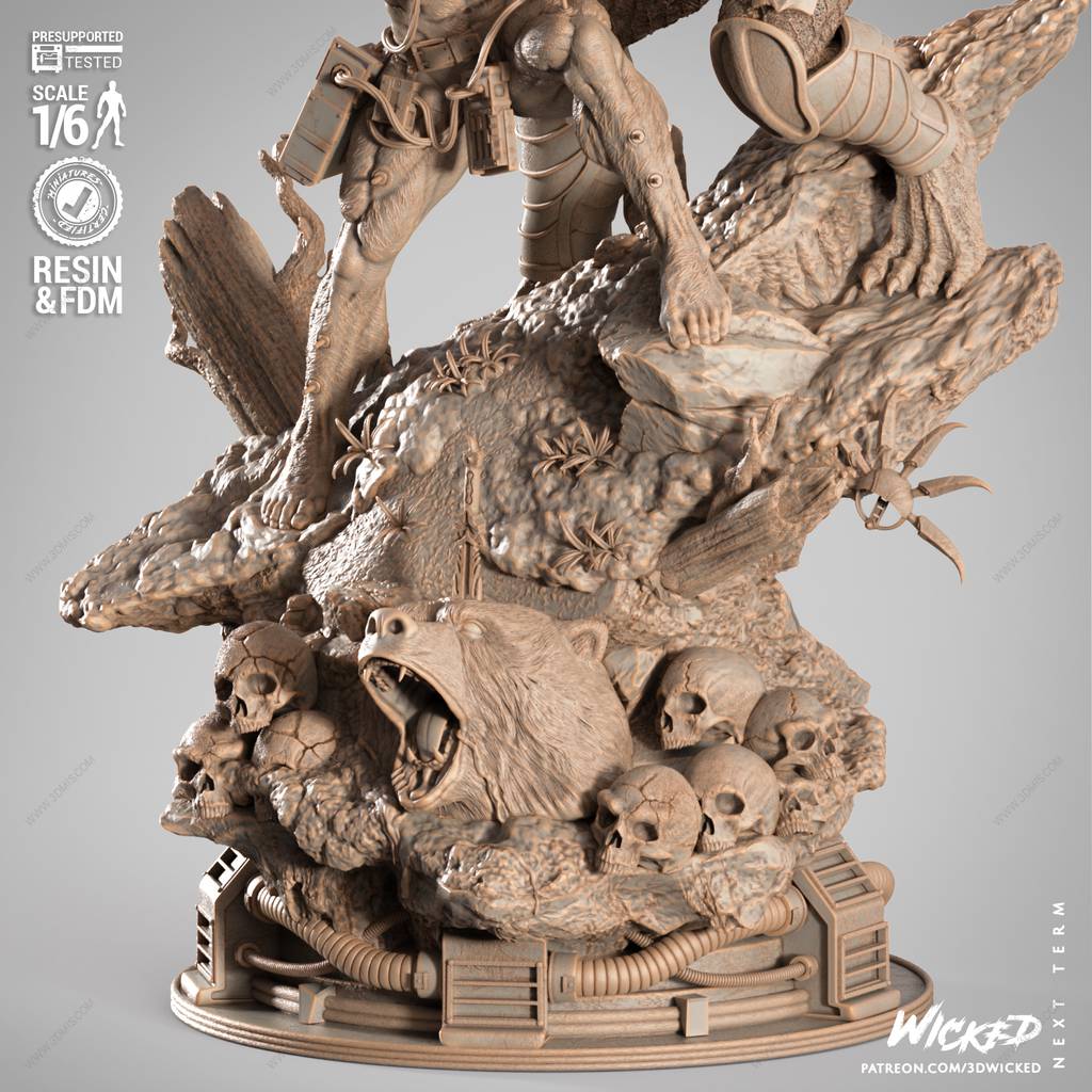 P站图纸印象馆 3DWicked 异形大战铁血战士 3DWicked 异形大战铁血战士