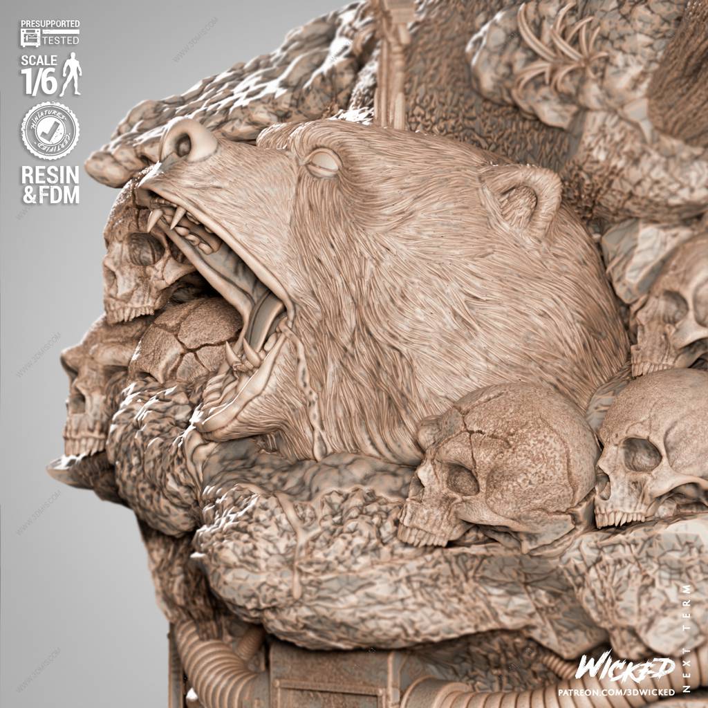 P站图纸印象馆 3DWicked 异形大战铁血战士 3DWicked 异形大战铁血战士