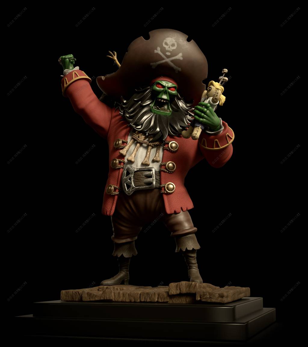 P站图纸印象馆 猴岛小英雄 勒恰克 猴岛小英雄 勒恰克