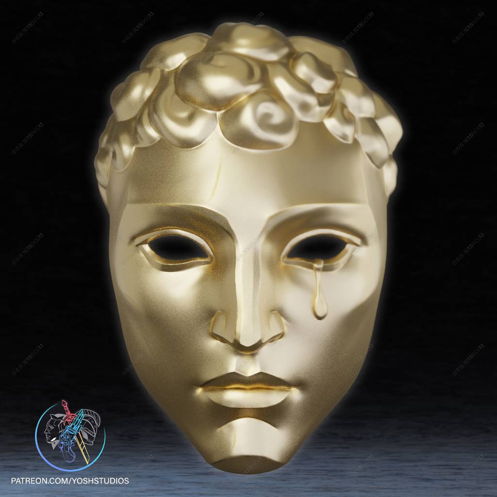 P站图纸印象馆 Yosh 魔士亚当的面具 Yosh 魔士亚当的面具