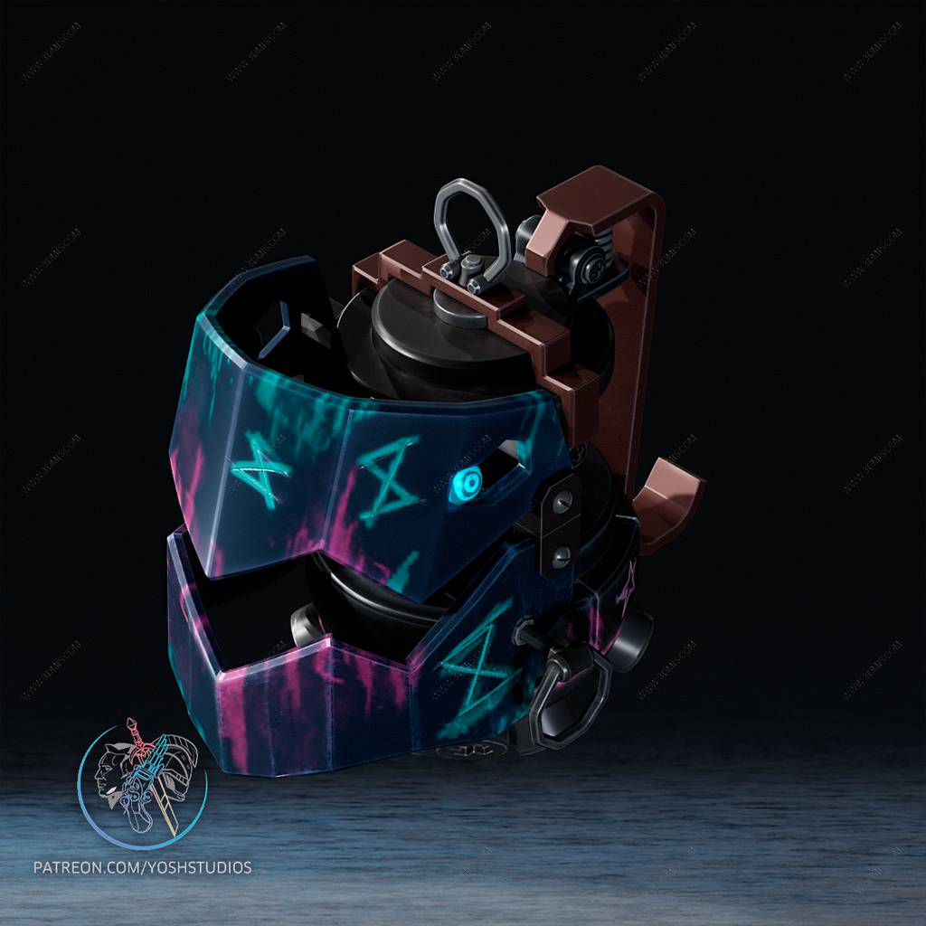 P站图纸印象馆 Yosh 英雄联盟 金克丝的手雷 Yosh 英雄联盟 金克丝的手雷