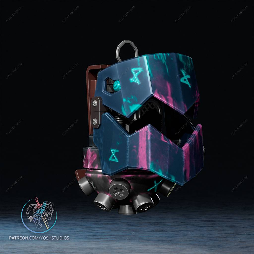 P站图纸印象馆 Yosh 英雄联盟 金克丝的手雷 Yosh 英雄联盟 金克丝的手雷