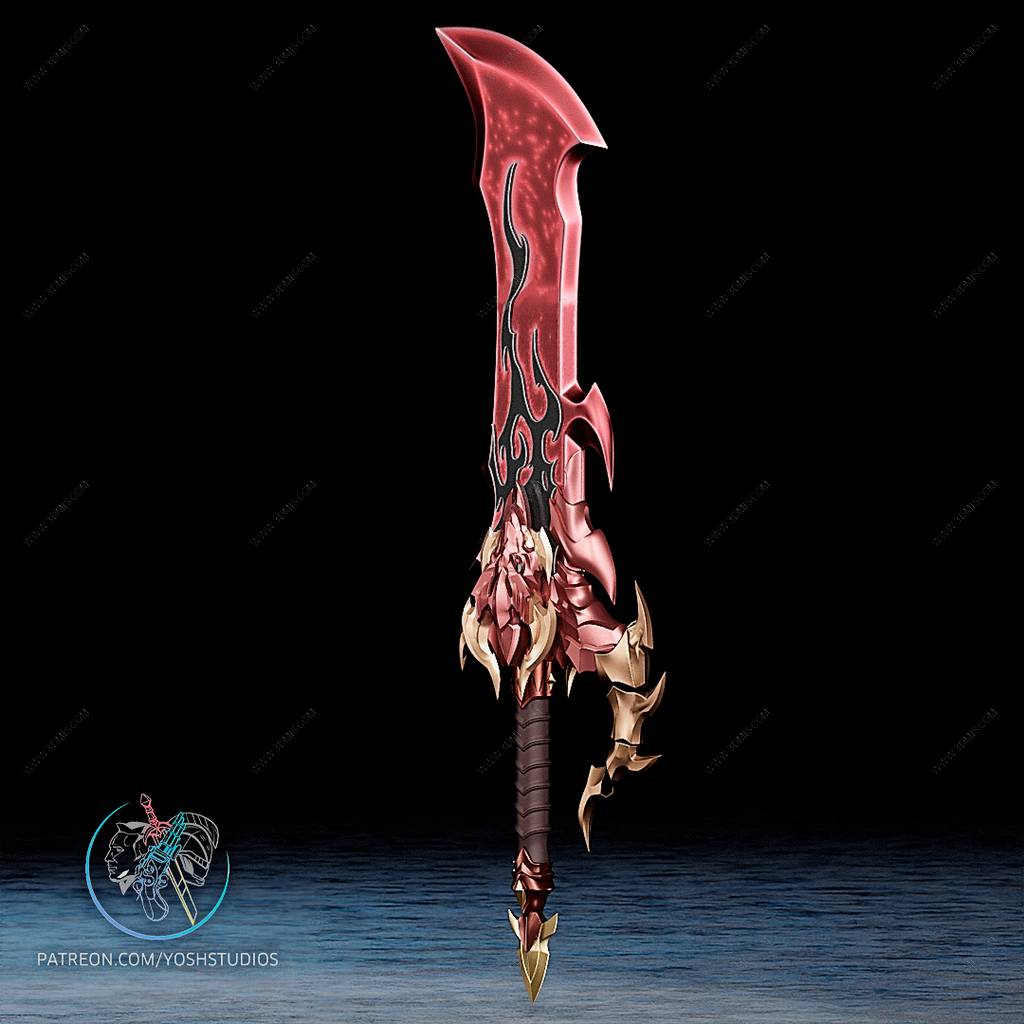 P站图纸印象馆 Yosh 我独自升级 魔王匕首 Yosh 我独自升级 魔王匕首