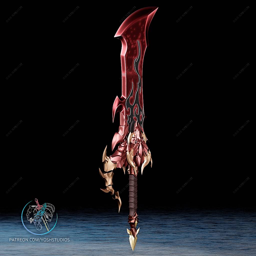 P站图纸印象馆 Yosh 我独自升级 魔王匕首 Yosh 我独自升级 魔王匕首