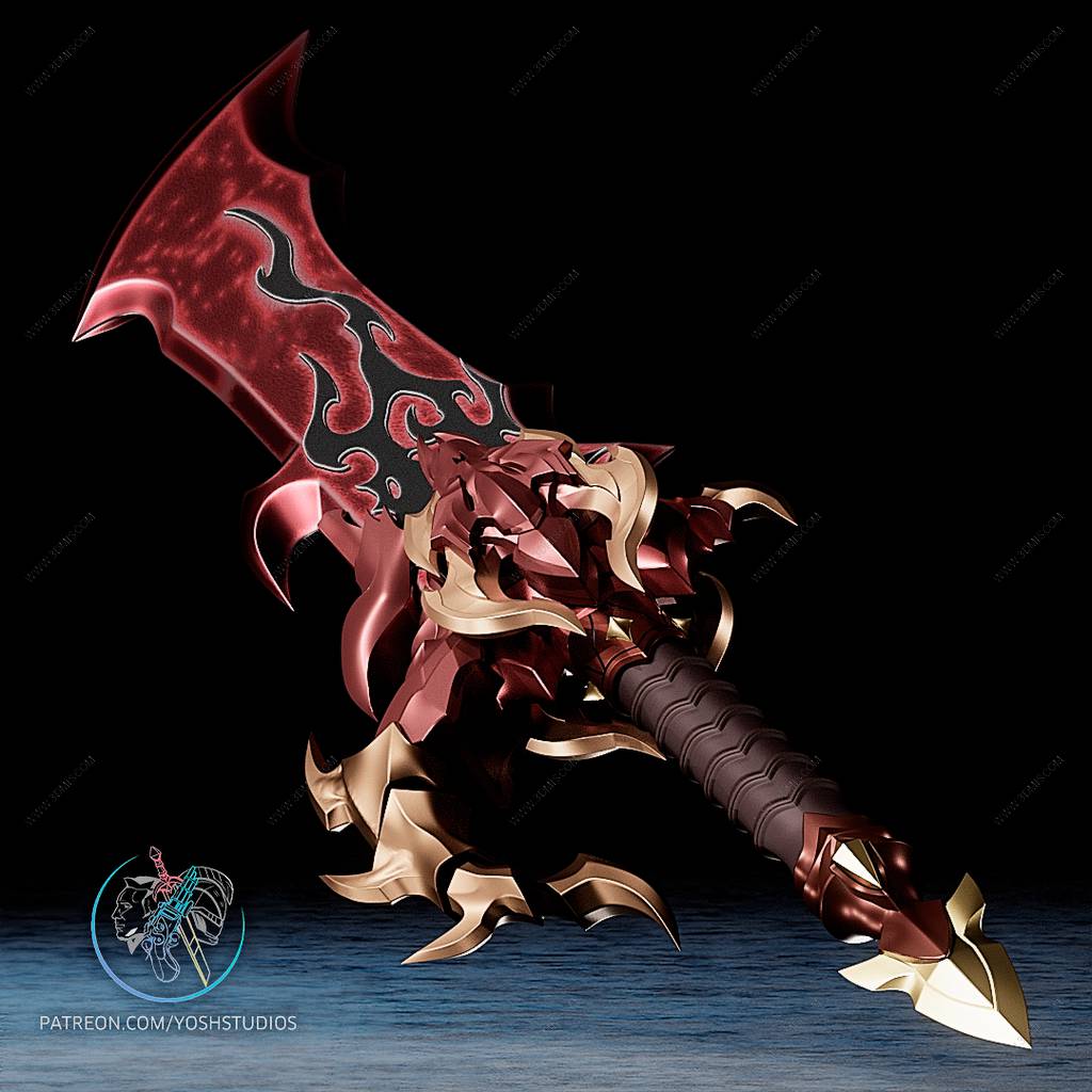 P站图纸印象馆 Yosh 我独自升级 魔王匕首 Yosh 我独自升级 魔王匕首