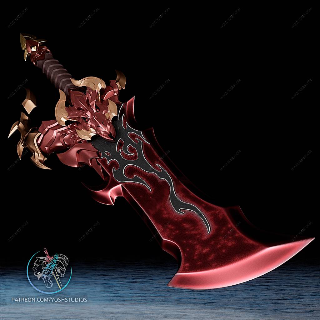 P站图纸印象馆 Yosh 我独自升级 魔王匕首 Yosh 我独自升级 魔王匕首