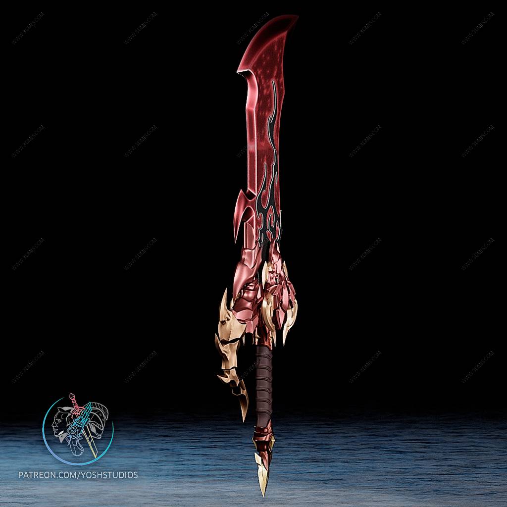 P站图纸印象馆 Yosh 我独自升级 魔王匕首 Yosh 我独自升级 魔王匕首