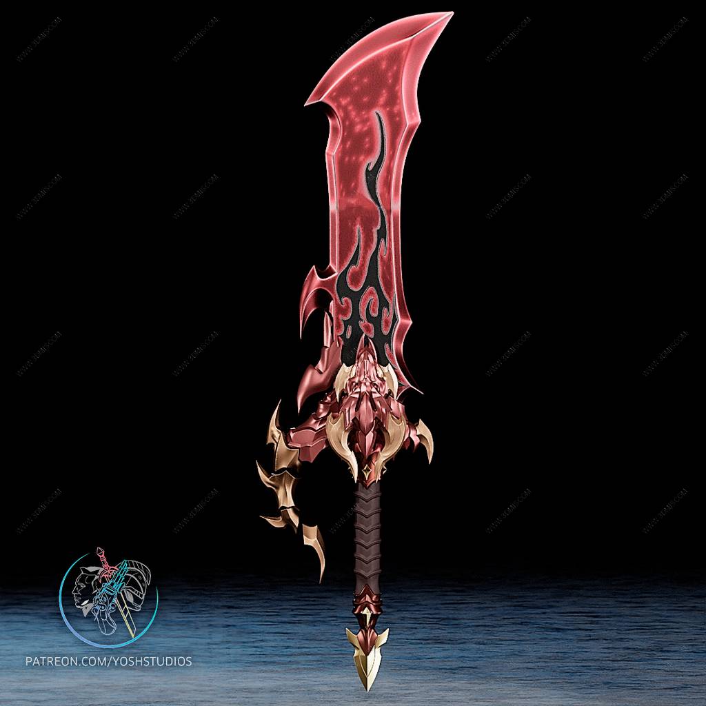 P站图纸印象馆 Yosh 我独自升级 魔王匕首 Yosh 我独自升级 魔王匕首