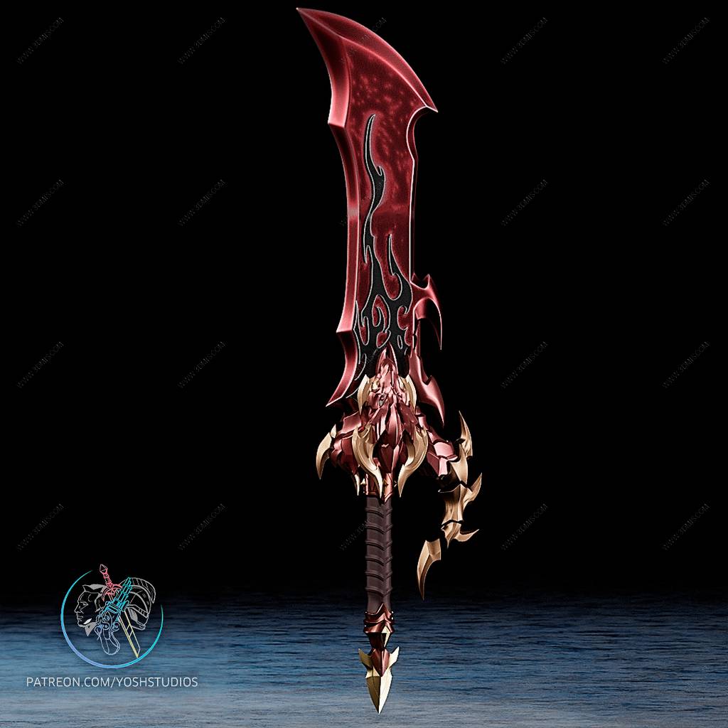 P站图纸印象馆 Yosh 我独自升级 魔王匕首 Yosh 我独自升级 魔王匕首