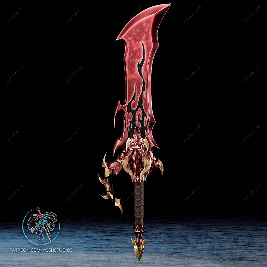 P站图纸印象馆 Yosh 我独自升级 魔王匕首 Yosh 我独自升级 魔王匕首