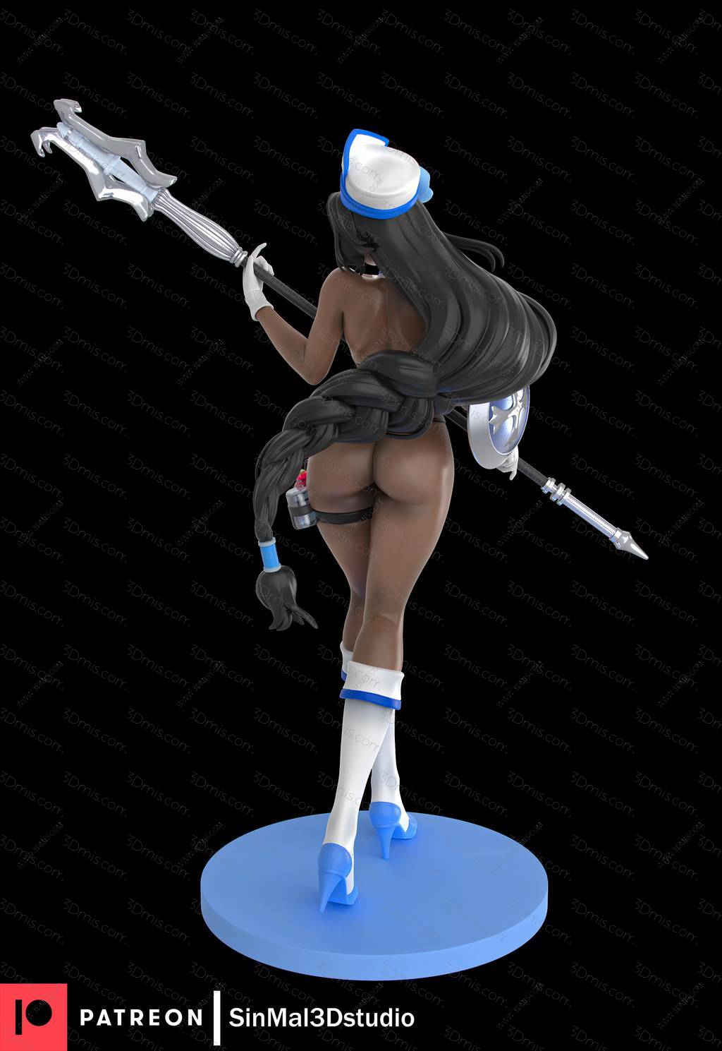 Sin3Dstudio 胜利女神:妮姬 梅登:冰玫瑰