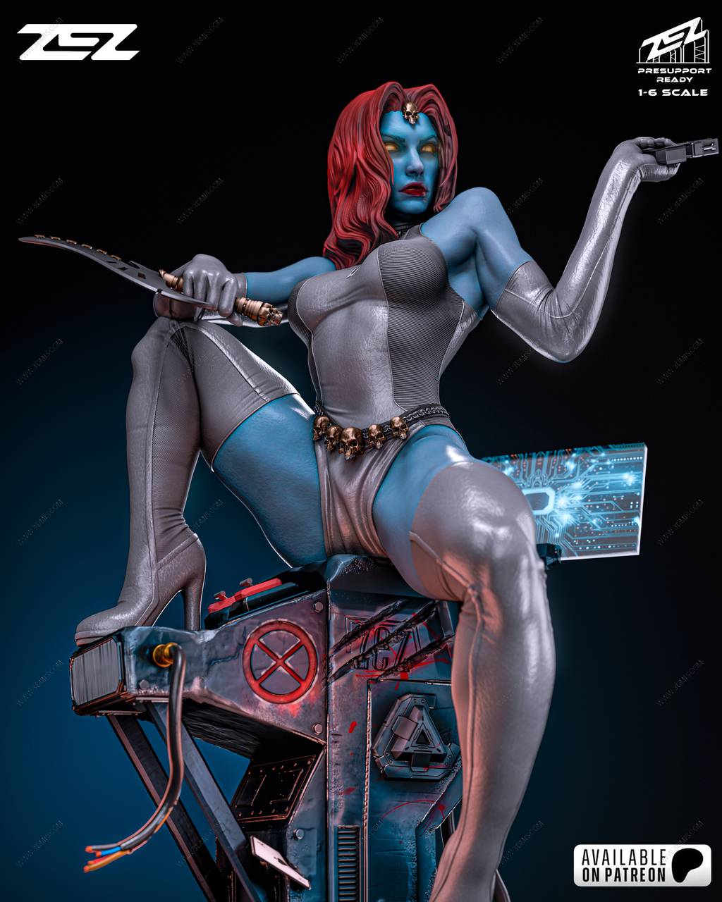 P站图纸印象馆 ZEZ STUDIOS 漫威 瑞雯·达克霍姆 ZEZ STUDIOS 漫威 瑞雯·达克霍姆