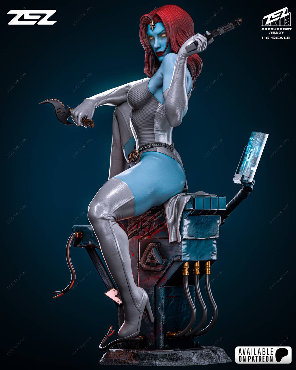 P站图纸印象馆 ZEZ STUDIOS 漫威 瑞雯·达克霍姆 ZEZ STUDIOS 漫威 瑞雯·达克霍姆