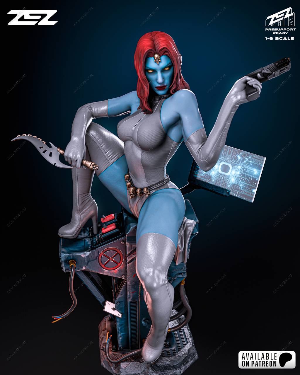 P站图纸印象馆 ZEZ STUDIOS 漫威 瑞雯·达克霍姆 ZEZ STUDIOS 漫威 瑞雯·达克霍姆