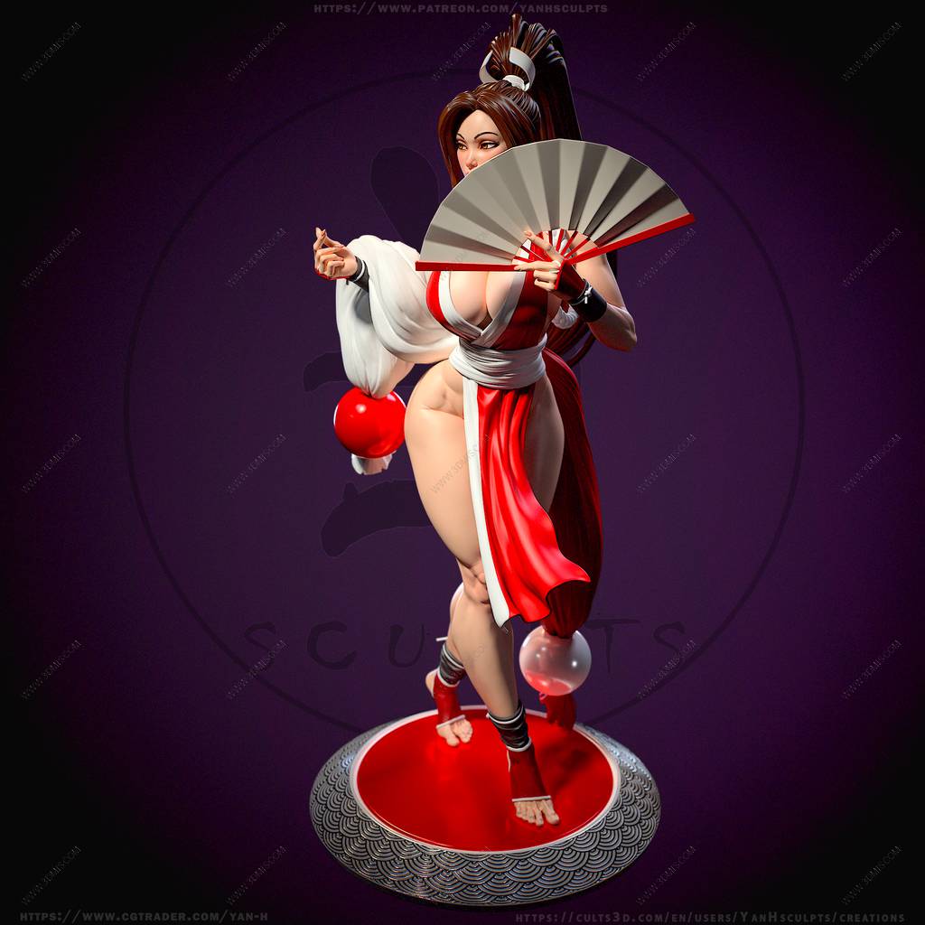 P站图纸印象馆 Yan H 拳皇 不知火舞 Yan H 拳皇 不知火舞