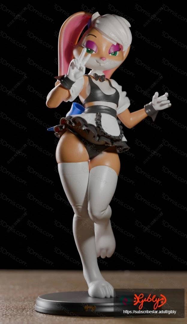 P站图纸印象馆 乐一通 罗拉兔 乐一通 罗拉兔