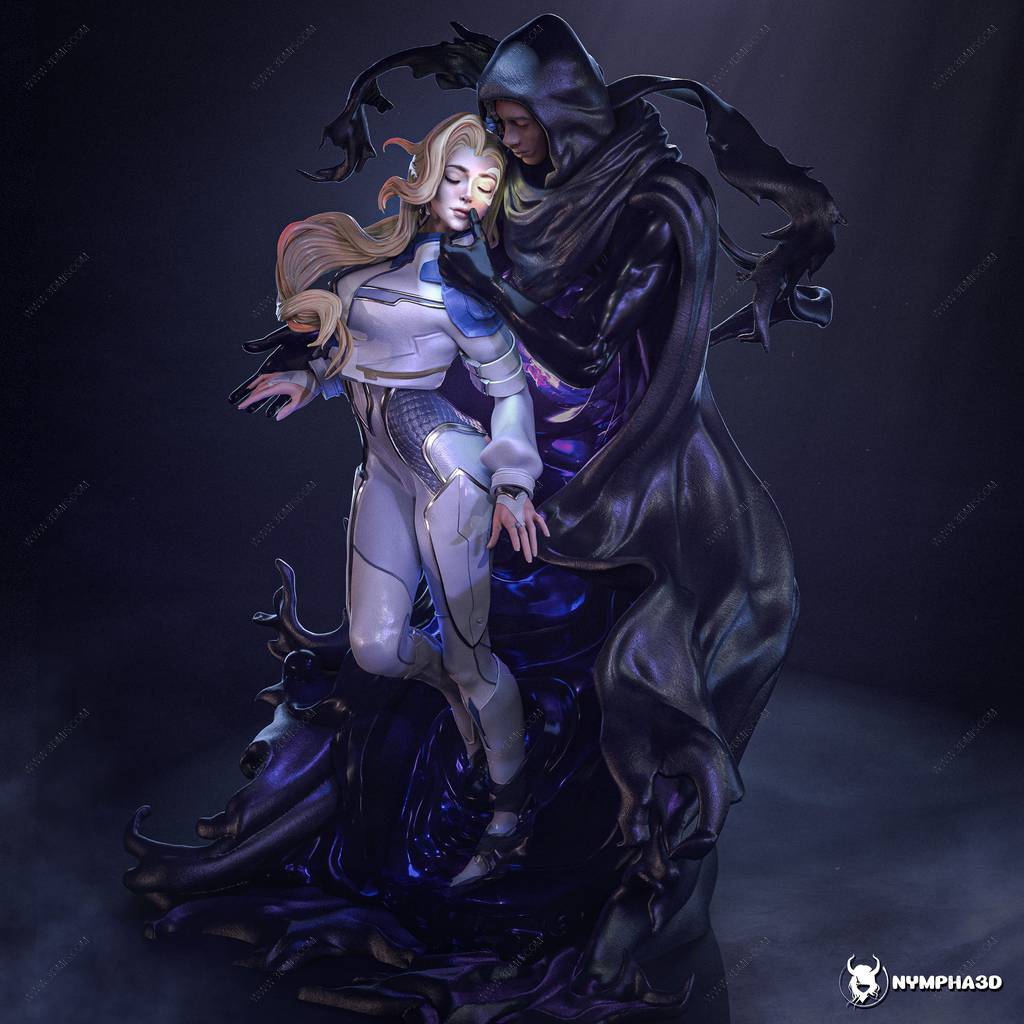 P站图纸印象馆 NYMPHA 3D 漫威 斗篷与匕首 NYMPHA 3D 漫威 斗篷与匕首