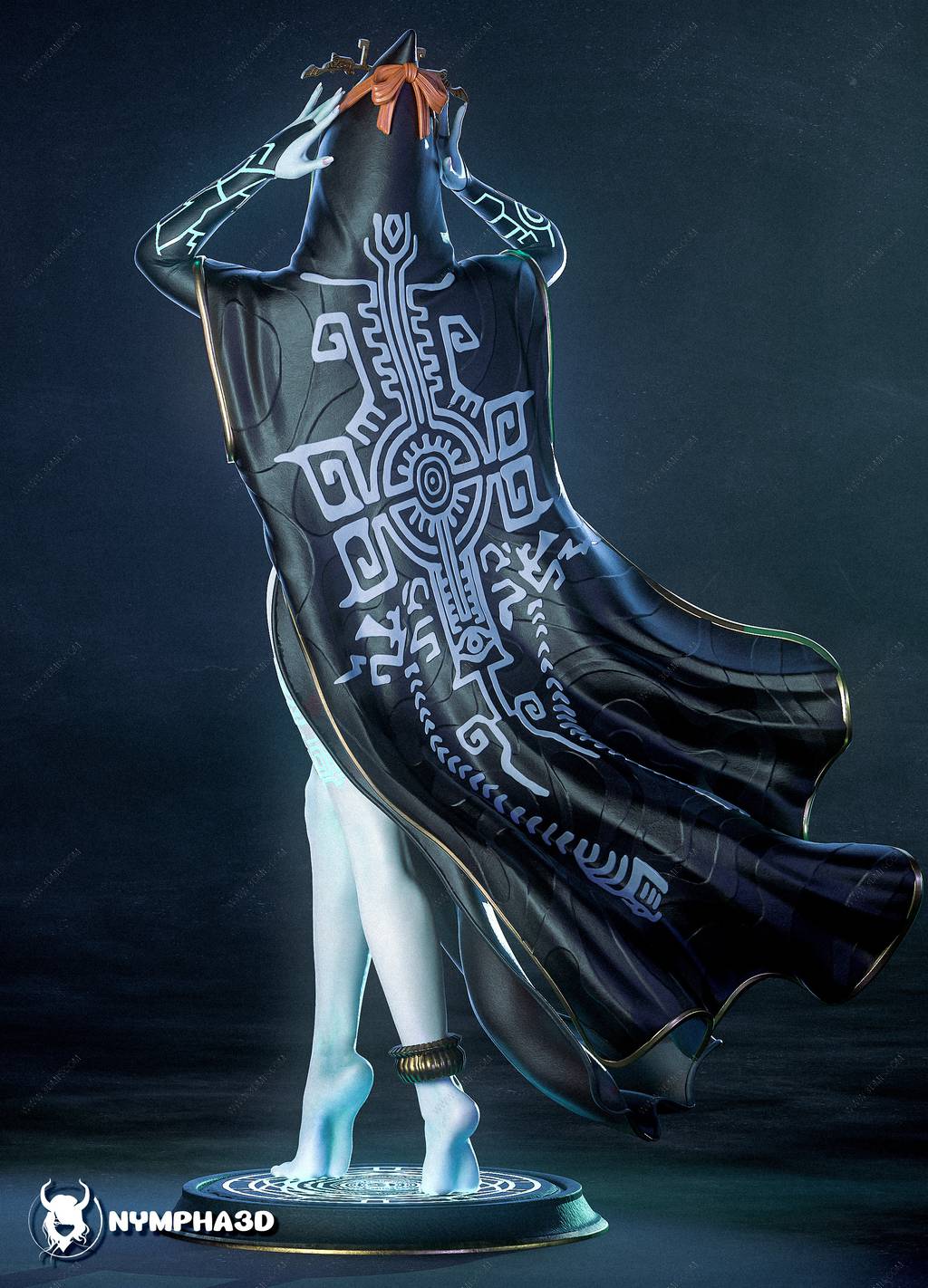 P站图纸印象馆 NYMPHA 3D 塞尔达传说 米多娜 NYMPHA 3D 塞尔达传说 米多娜