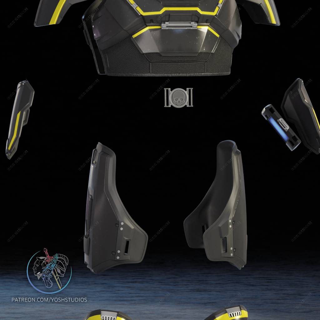 P站图纸印象馆 Yosh 绝地潜兵全身甲 Yosh 绝地潜兵全身甲