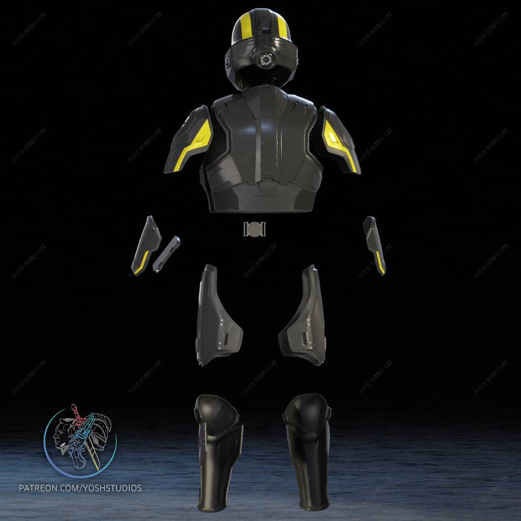 P站图纸印象馆 Yosh 绝地潜兵全身甲 Yosh 绝地潜兵全身甲
