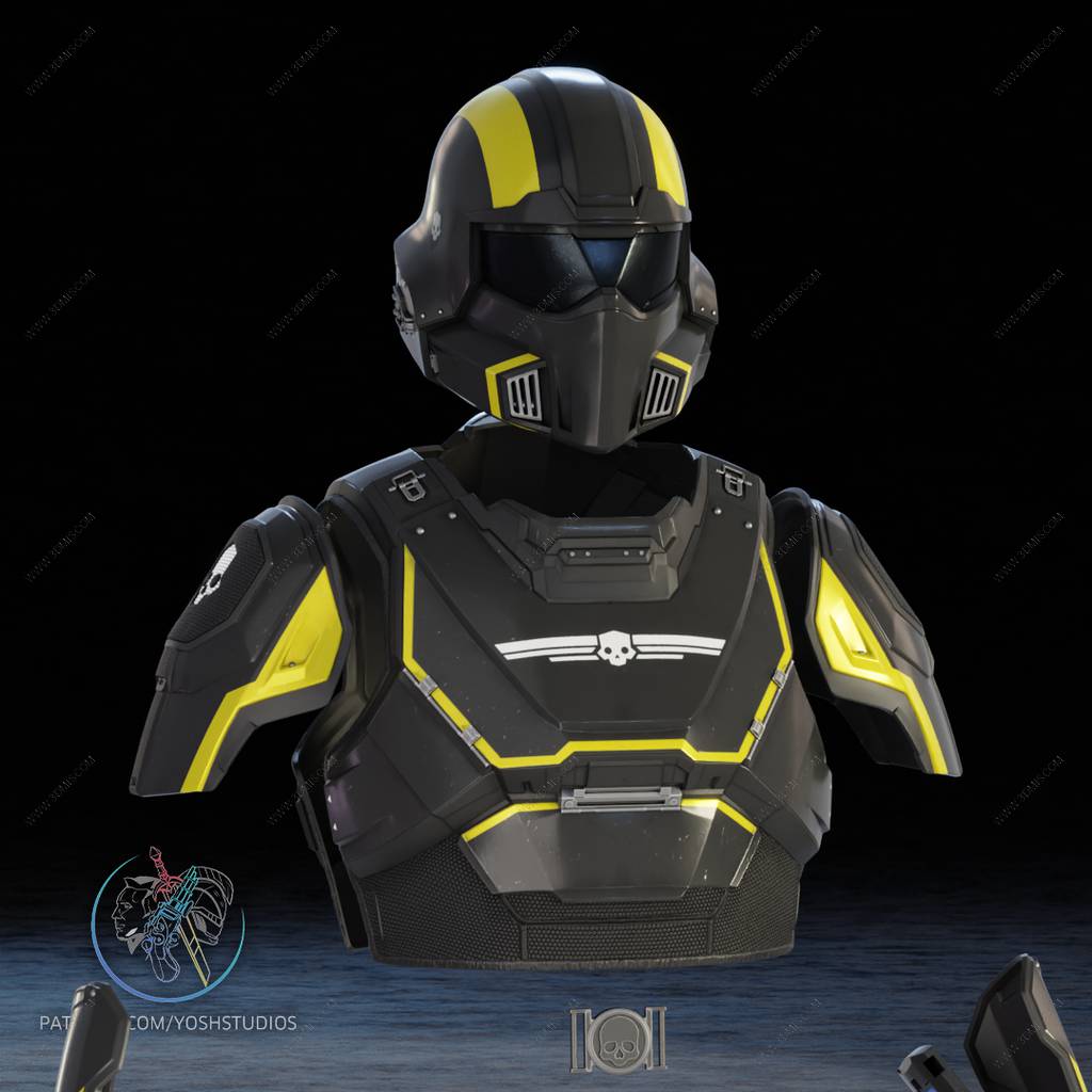 P站图纸印象馆 Yosh 绝地潜兵全身甲 Yosh 绝地潜兵全身甲