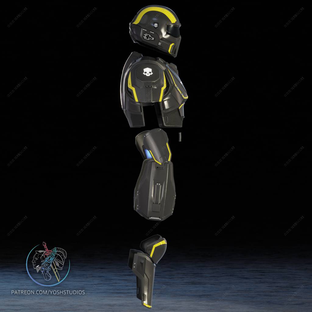 P站图纸印象馆 Yosh 绝地潜兵全身甲 Yosh 绝地潜兵全身甲