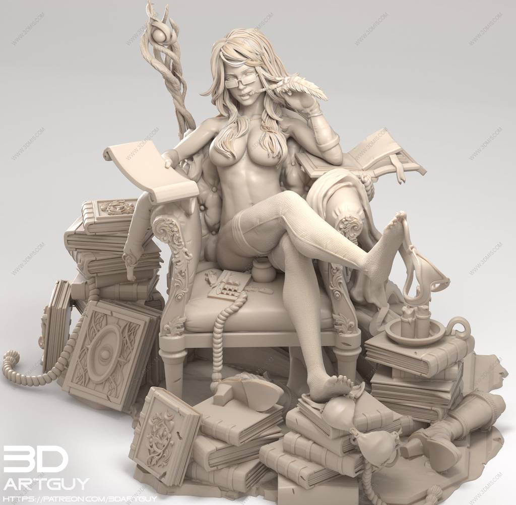 P站图纸印象馆 3DArtGuy 古怪的巫师 3DArtGuy 古怪的巫师