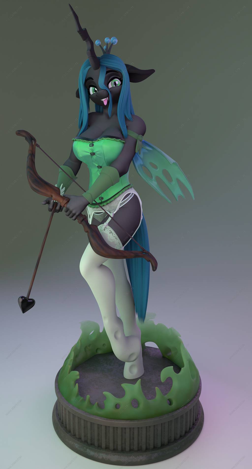 P站图纸印象馆 小马宝莉 邪茧女王 小马宝莉 邪茧女王